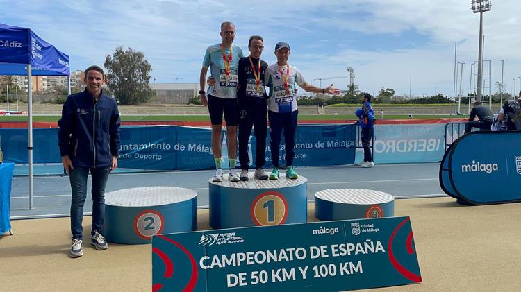 Bronce para Julio Albaladejo en el Campeonato de España de 50 km en Málaga