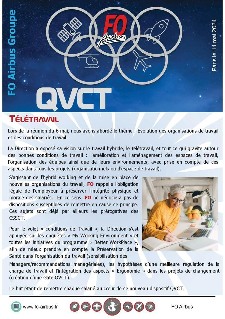 QVCT - 3ème réunion de négociation