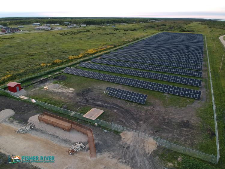 The First Nation solar farm generating power and making history