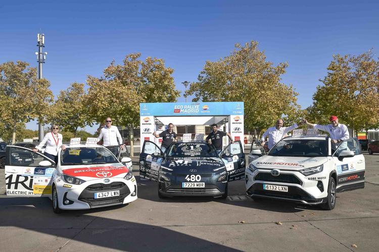 El Eco Rallye Repsol de Madrid pone el punto final al Nacional de Energías Alternativas 2022