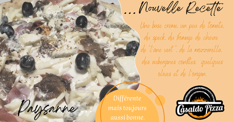 Une nouvelle recette pour la paysanne