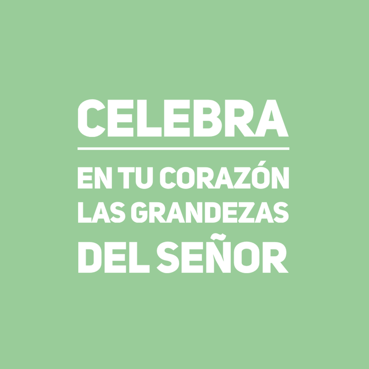 Hoy el reto del amor es hacer tu propia experiencia sobre la alabanza