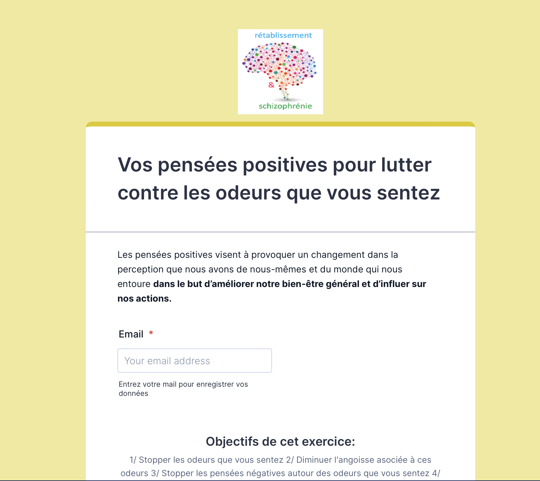 Vos pensées positives pour lutter contre les odeurs que vous sentez