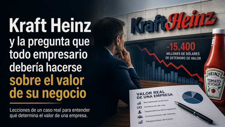 Kraft Heinz y la pregunta que todo empresario debería hacerse sobre el valor de su negocio
