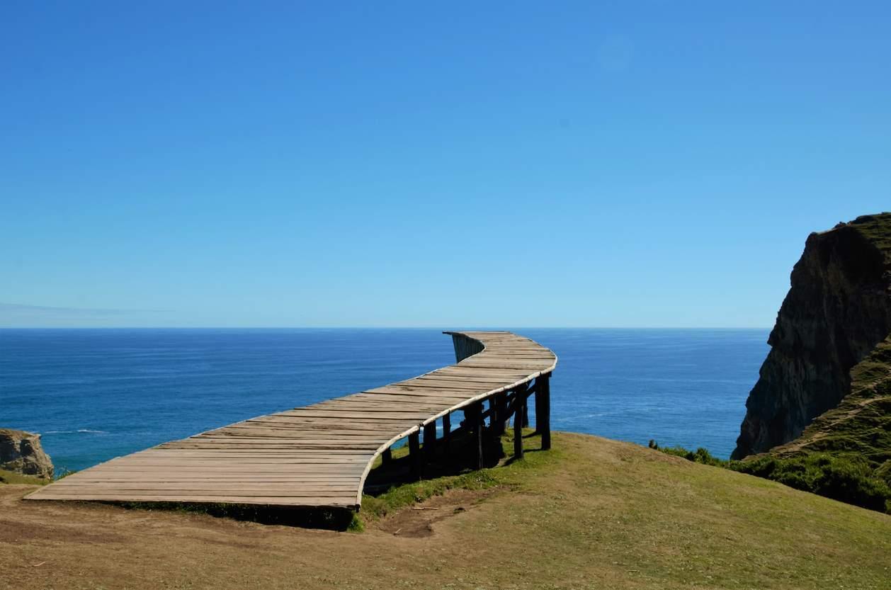 Muelle de las Almas en Chonchi, Chiloé, Sur de Chile