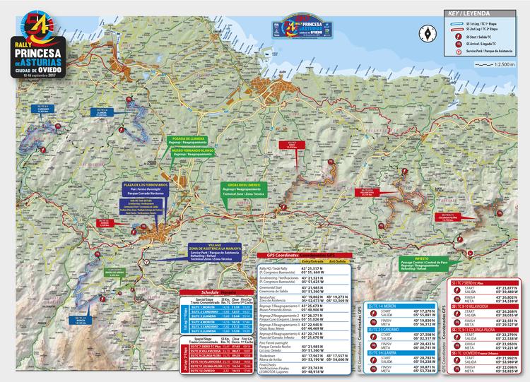 Nuevo recorrido para el Rally Princesa de Asturias