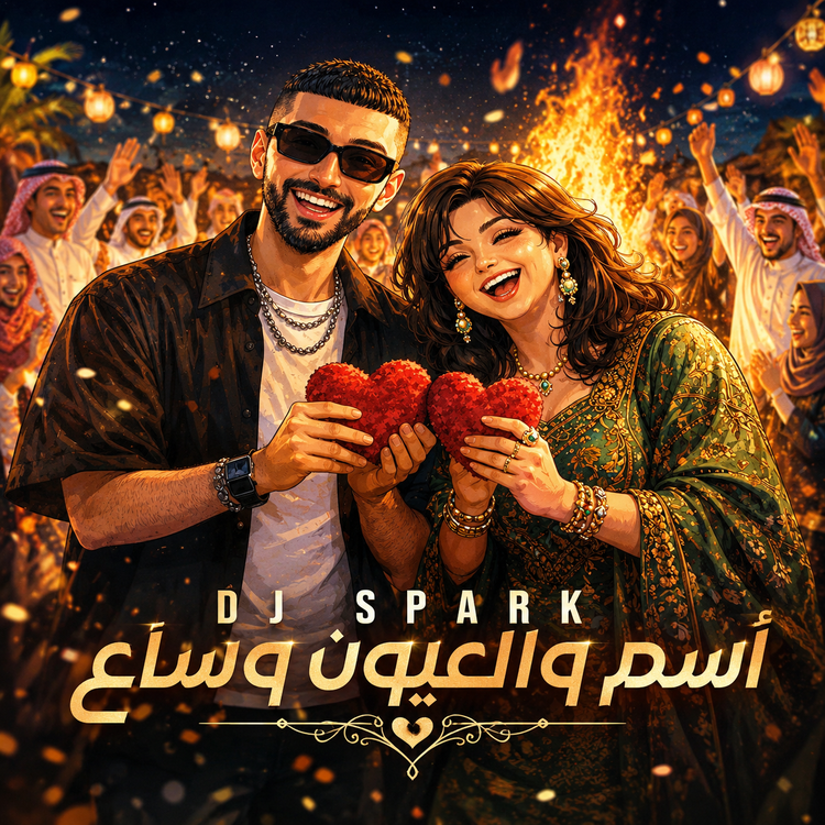 اسمر والعيون وساع - ساجده عبيد _ DJ SPARK