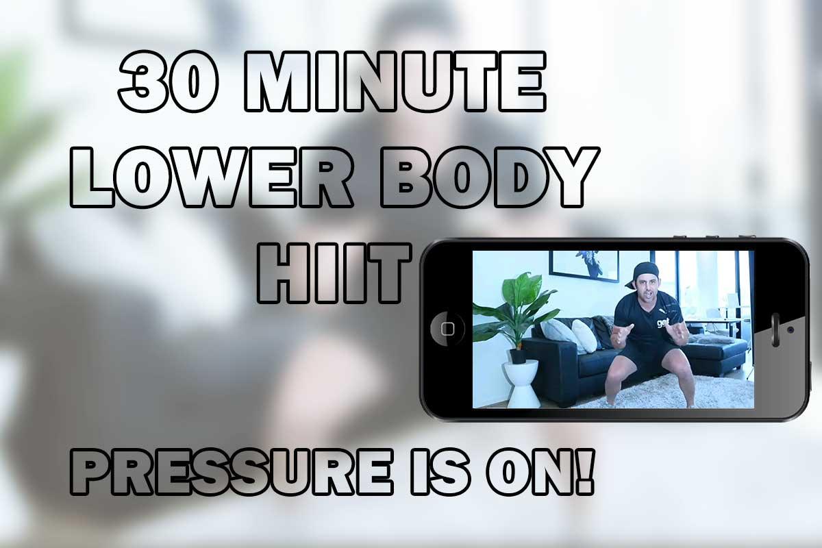 Lower Body Pressure Cooker HIIT