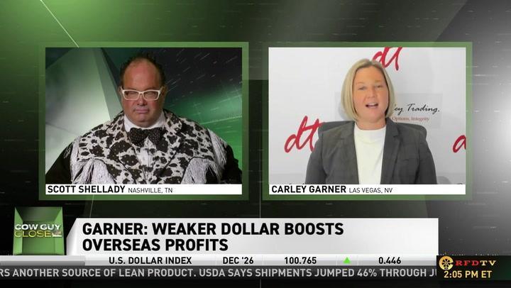The US dollar is steering the ship. 