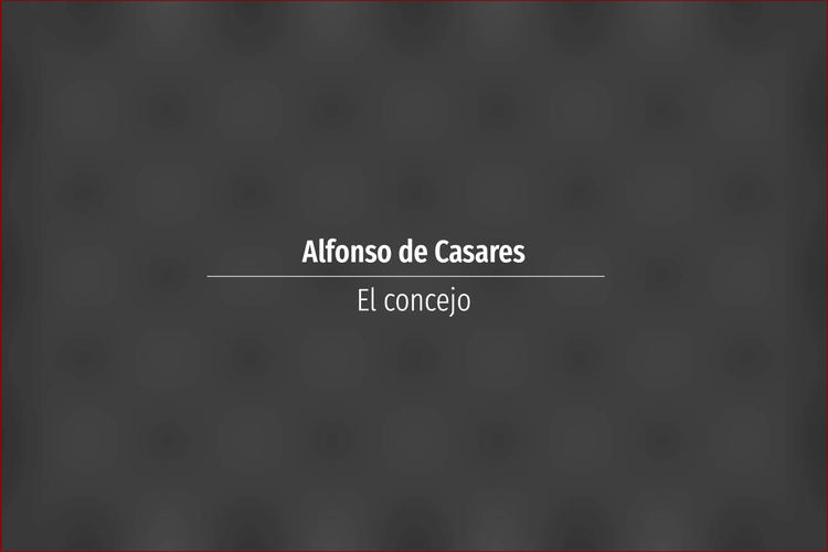 Alfonso de Casares