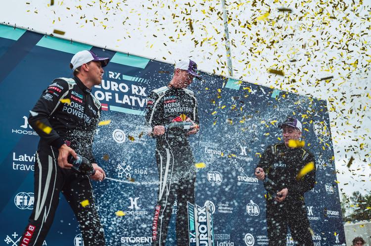 FIA Euro RX : Kristoffersson et Veiby en position de force en Hongrie
