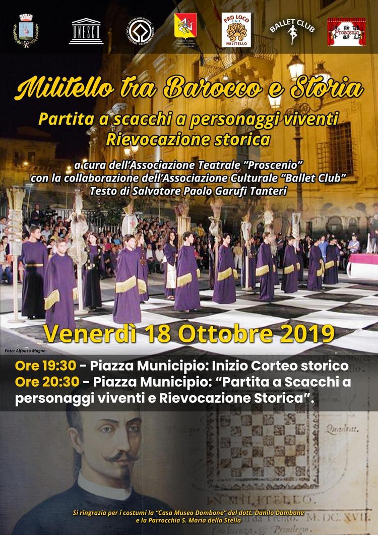 Pafrtita a Scacchi a personaggi Viventi