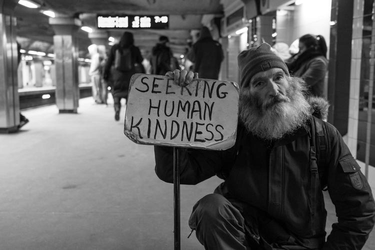 Interact with a Homeless Person