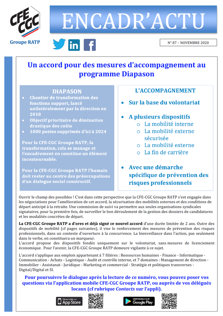 Encadr'ACTU n°87