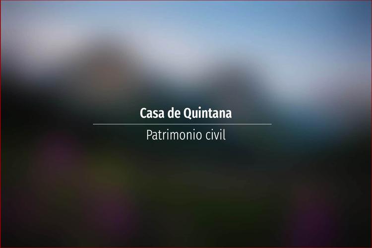 Casa de Quintana