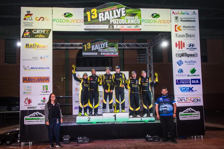 Tomás Llinares confirma su liderato en el Clio Trophy Spain Tierra