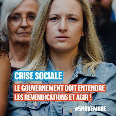 Crise sociale : le Gouvernement doit entendre les revendications et agir !