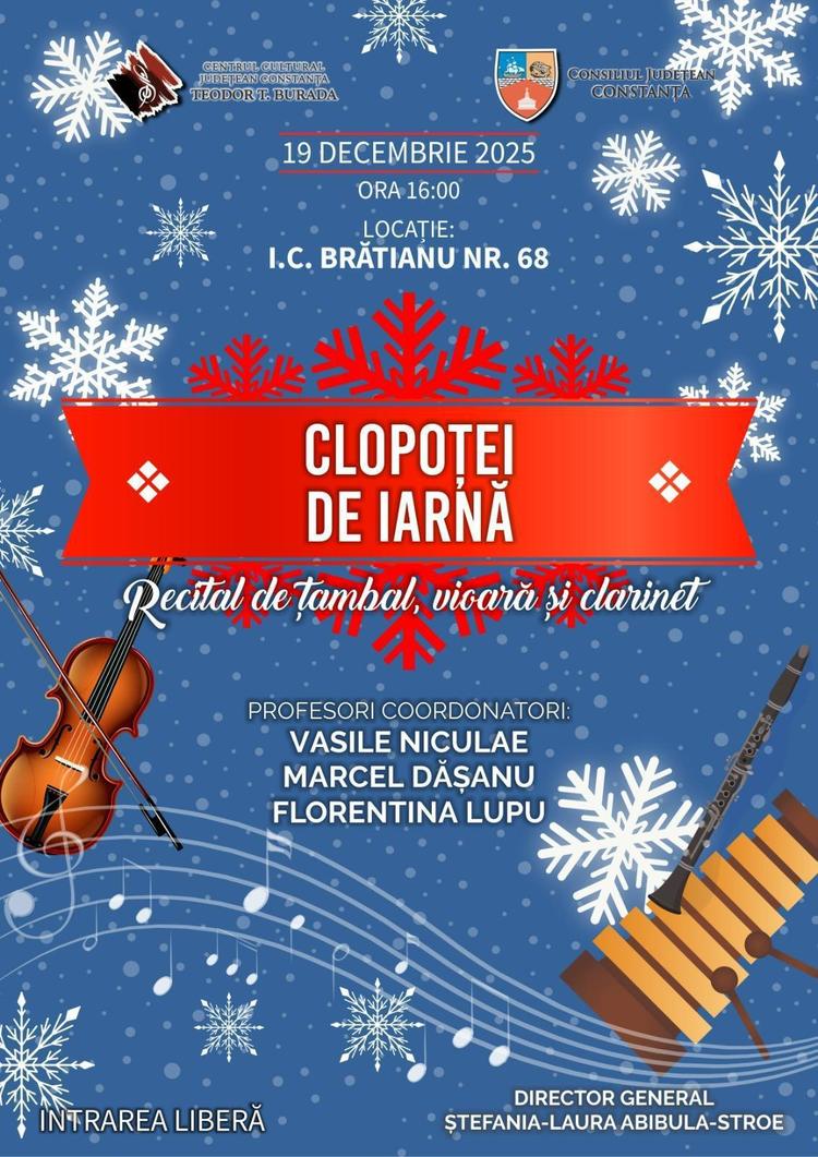 Recital de țambal, vioară și clarinet - Clopoței de iarnă