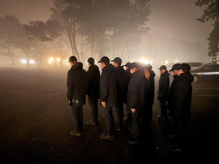 Week-end de formation des 13 et 14 décembre 2025 des Cadets de la Gendarmerie des Landes