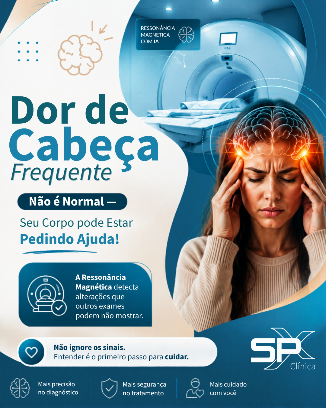 🧠⚠️ Dor de cabeça frequente não é normal — e ignorar pode custar caro!