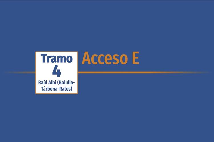 Tramo 4 › Raúl Albi (Bolulla-Tárbena-Rates) › Acceso E