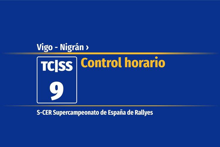 Tramo 9 &nbsp;›&nbsp; Vigo - Nigrán | Control horario