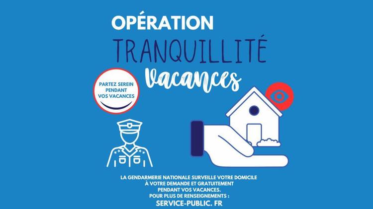 Opération Tranquillité Vacances