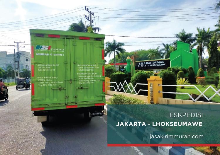 Ekspedisi Dari Jakarta ke Lhokseumawe Aceh Utara