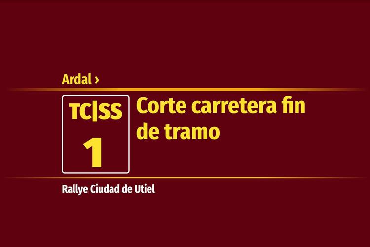 Tramo 1 &nbsp;›&nbsp; Ardal | Corte carretera fin de tramo