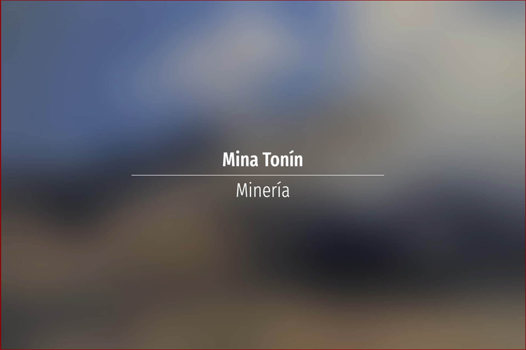 Mina Tonín