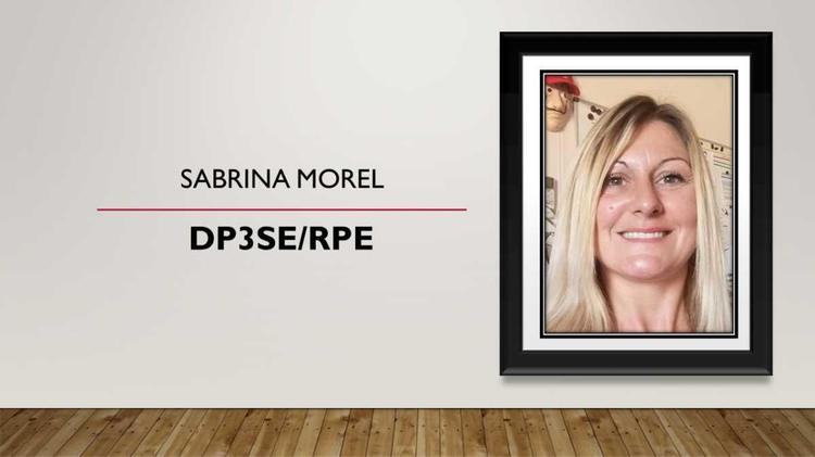 Sabrina MOREL (SR/UMSR) Déléguée Syndicale FO