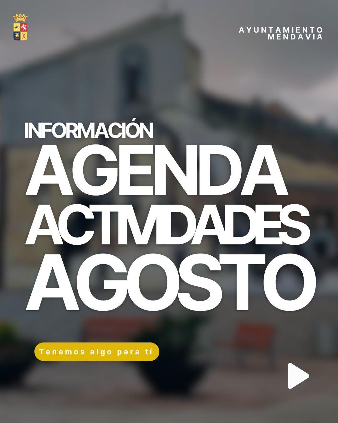 🌟 🎯 ACTIVIDADES EN MENDAVIA: AGENDA AGOSTO 🎯🌟