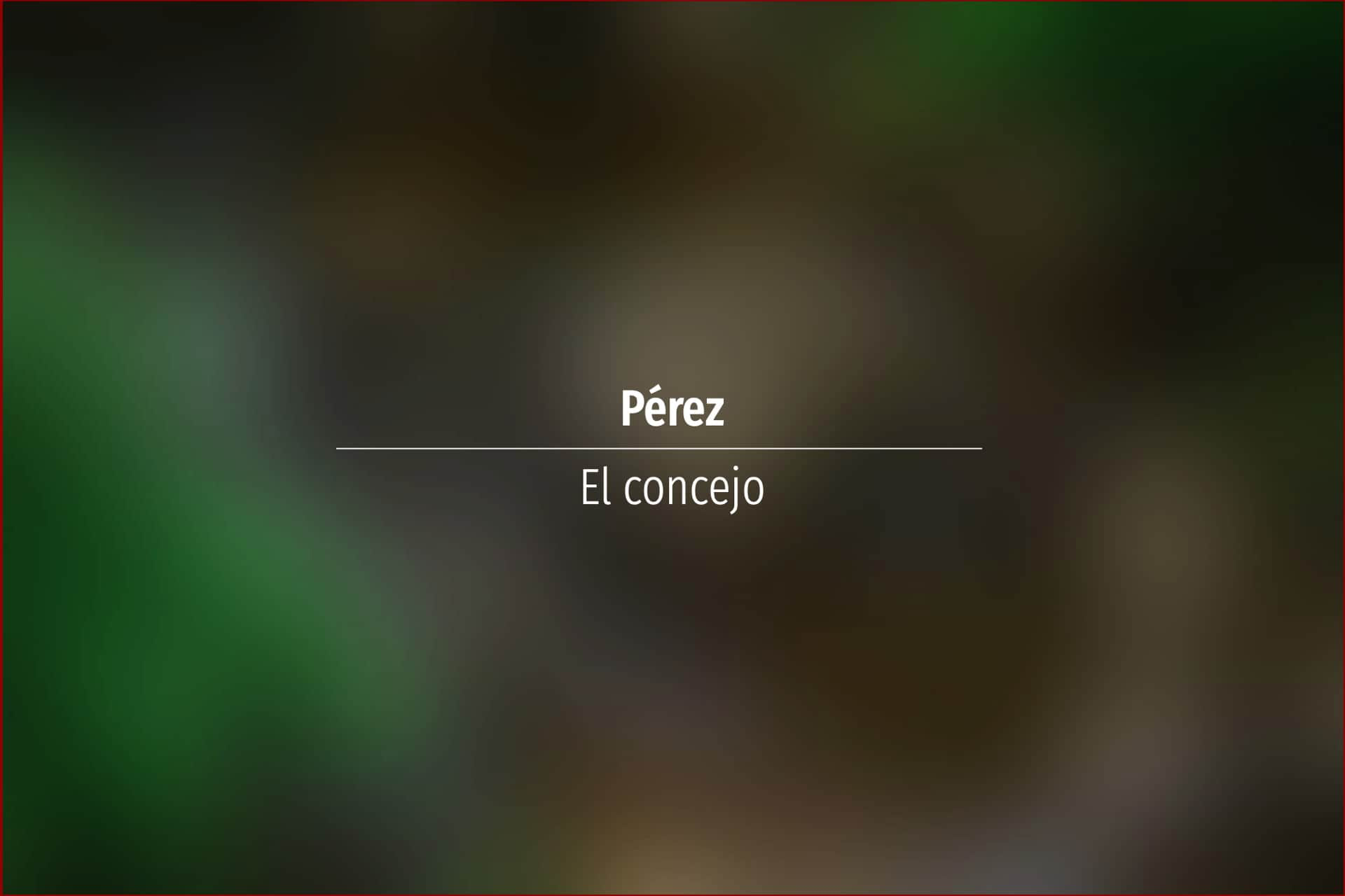 Pérez