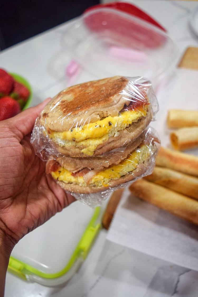 Sausage Egg & Cheese Muffin