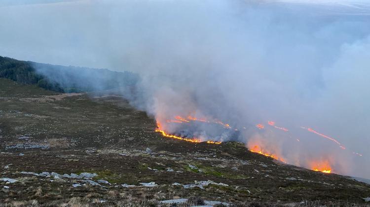 Public warned as firefighters continue to tackle wildfires