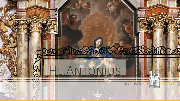 Hl. Antonius in St. Rochus