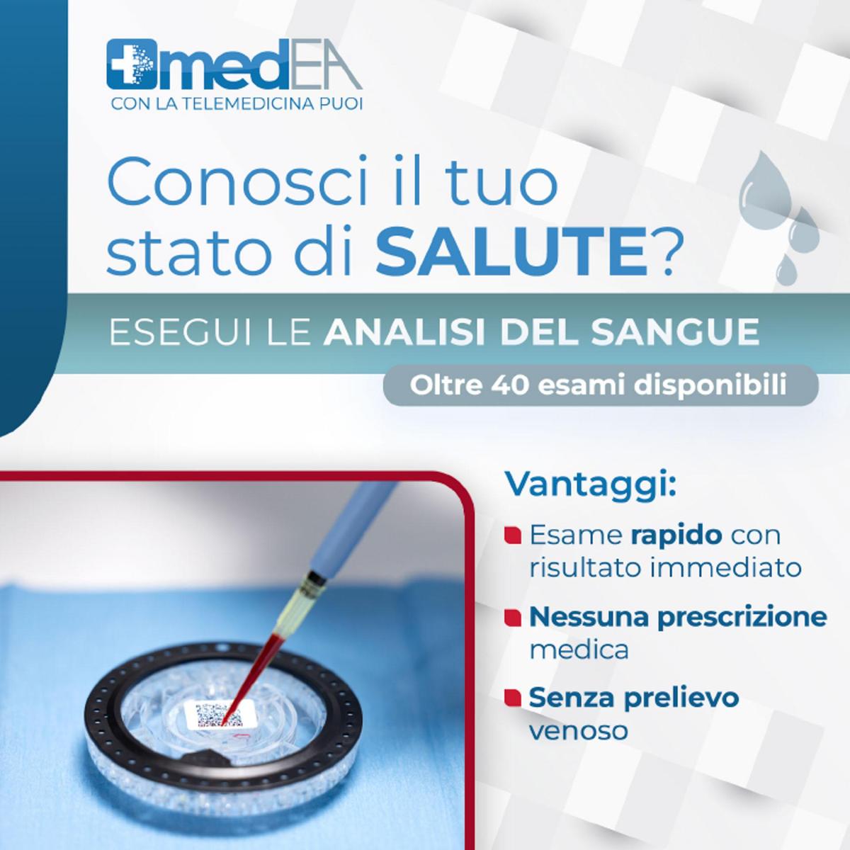Analisi del sangue in Farmacia