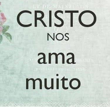 Cristo nos ama pelo que somos não pelo que temos!
