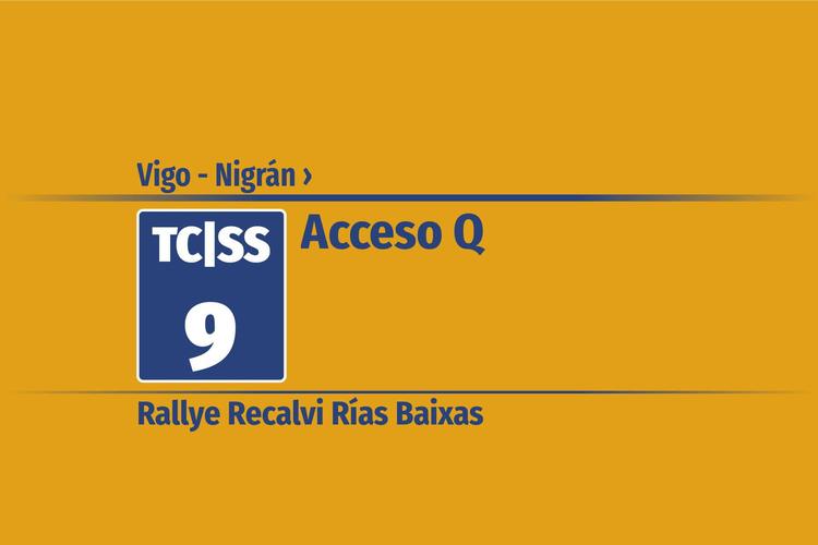 Tramo 9 &nbsp;›&nbsp; Vigo - Nigrán | Acceso Q