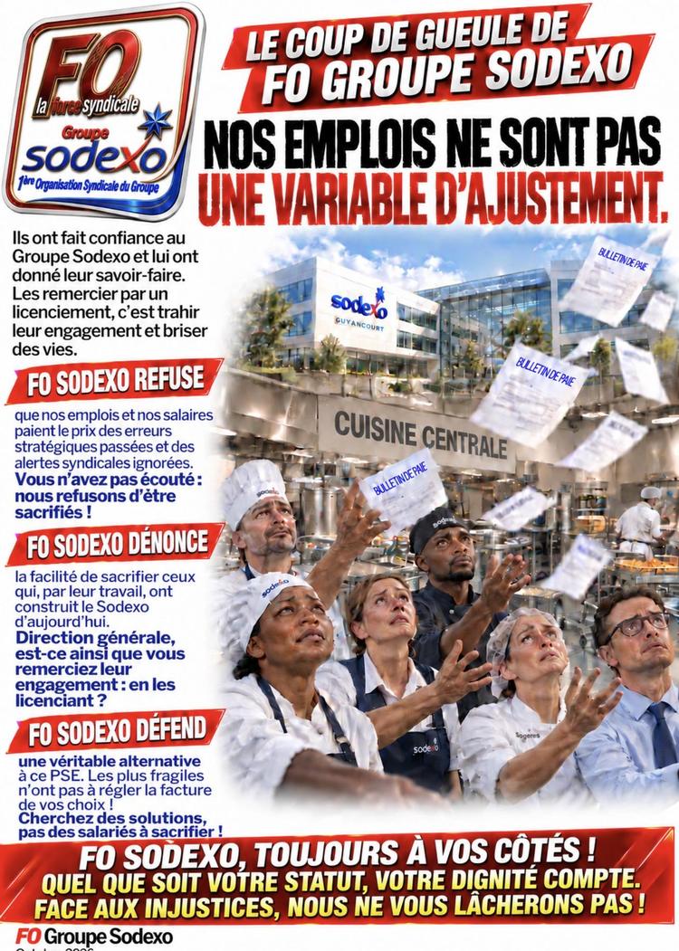 Vos emplois ne sont pas une variable d'ajustement!