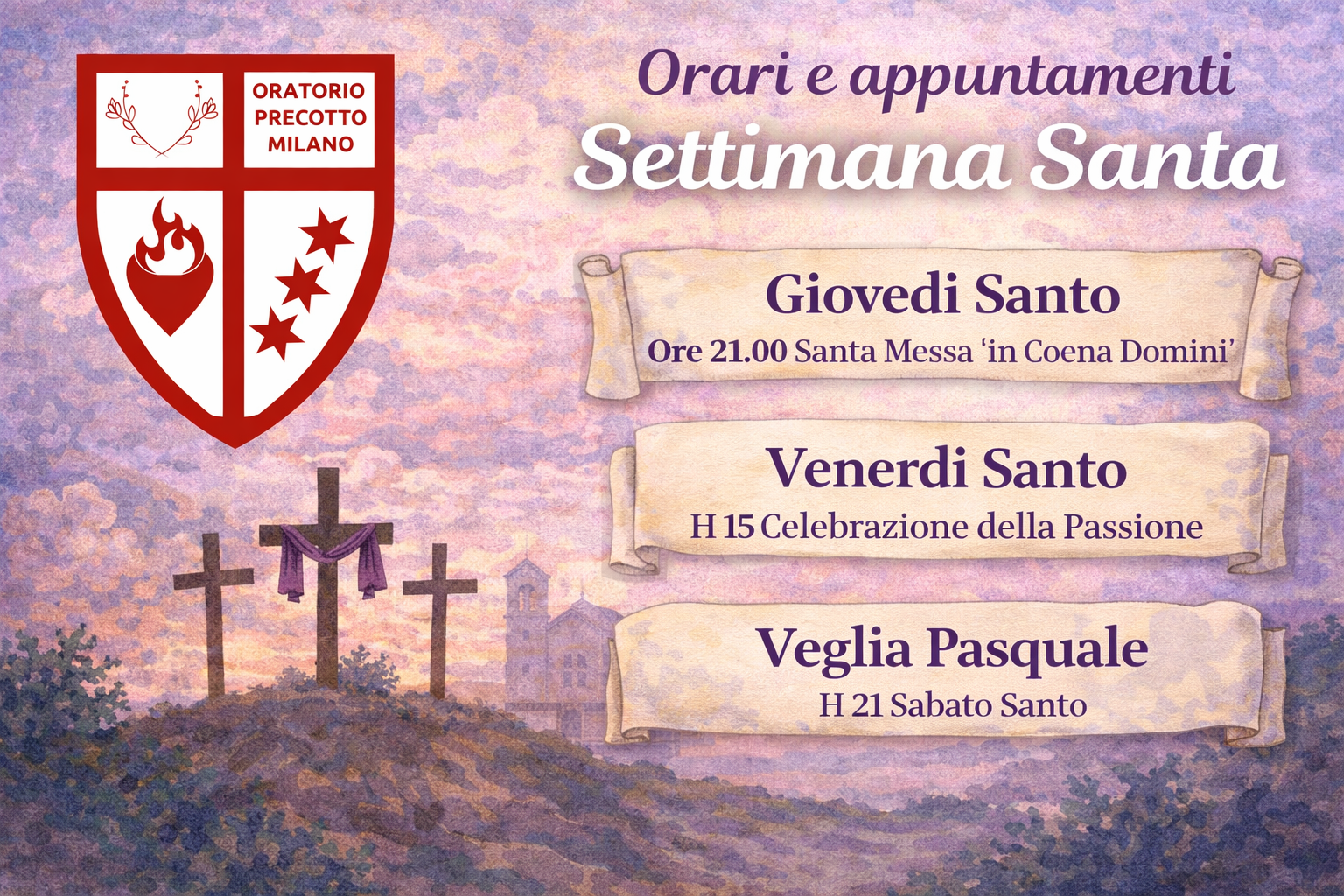 Orari Ragazzi Settimana Santa