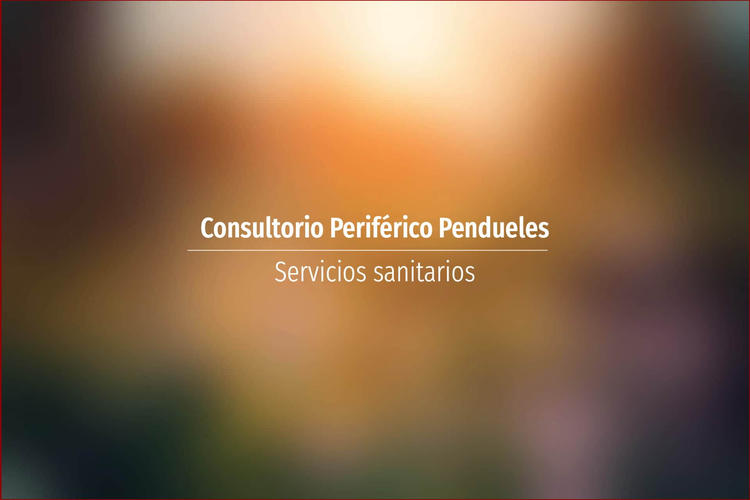Consultorio Periférico Pendueles