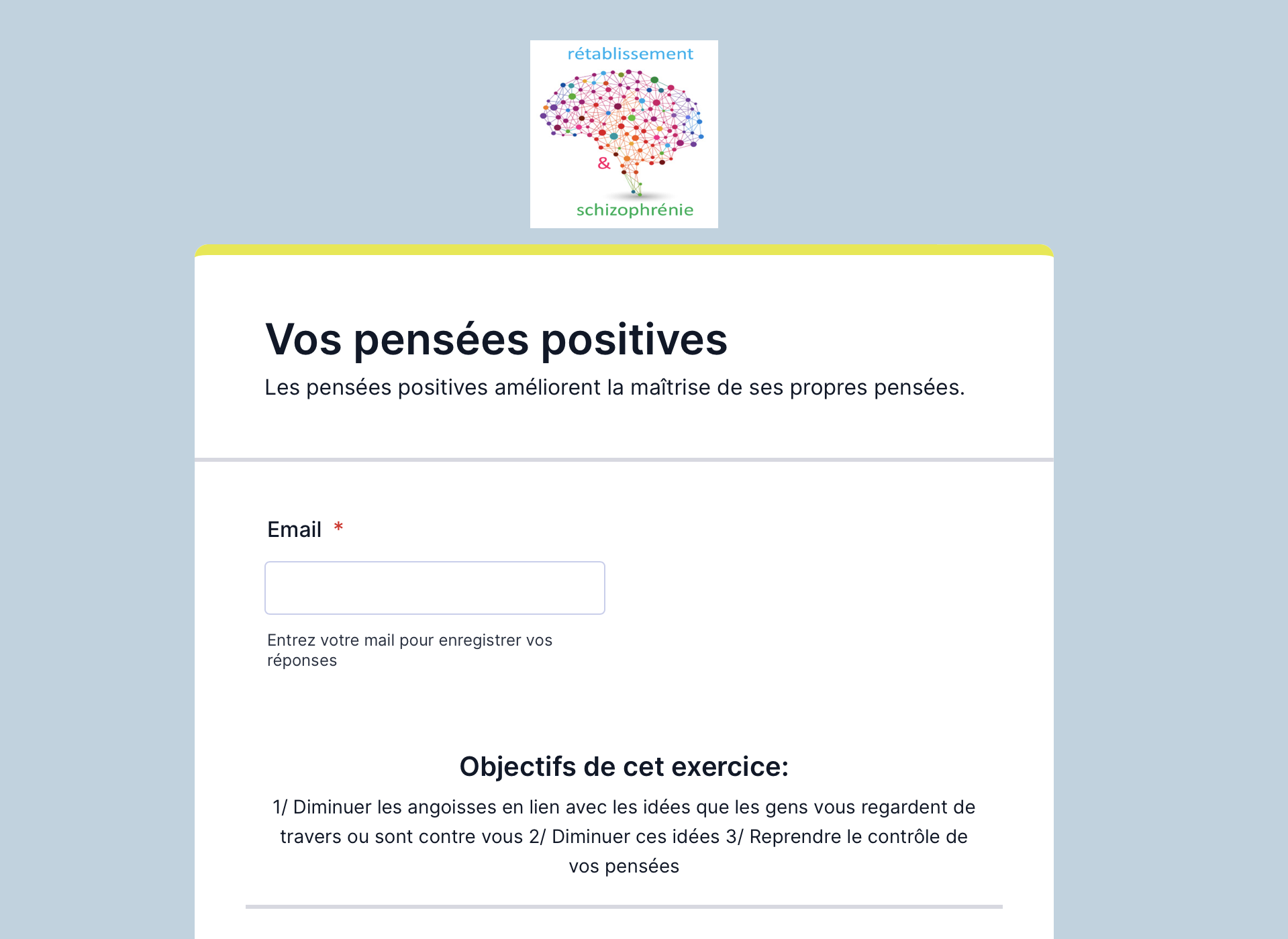 Vos pensées positives 