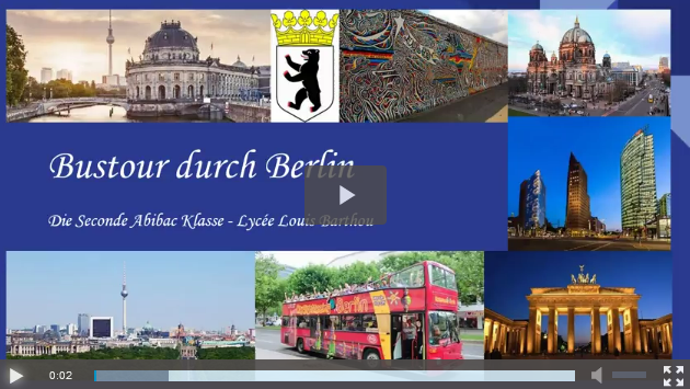 Willkommen zu unserer historischen Bustour durch Berlin! / En route pour une visite historique de Berlin en bus !