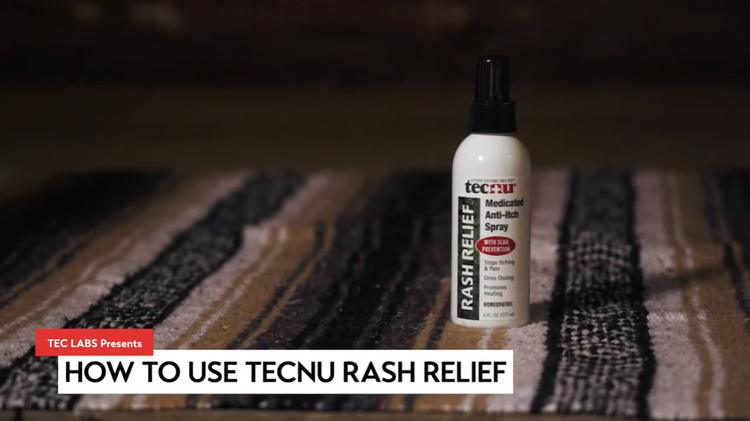How to use Tecnu Rash Relief Spray
