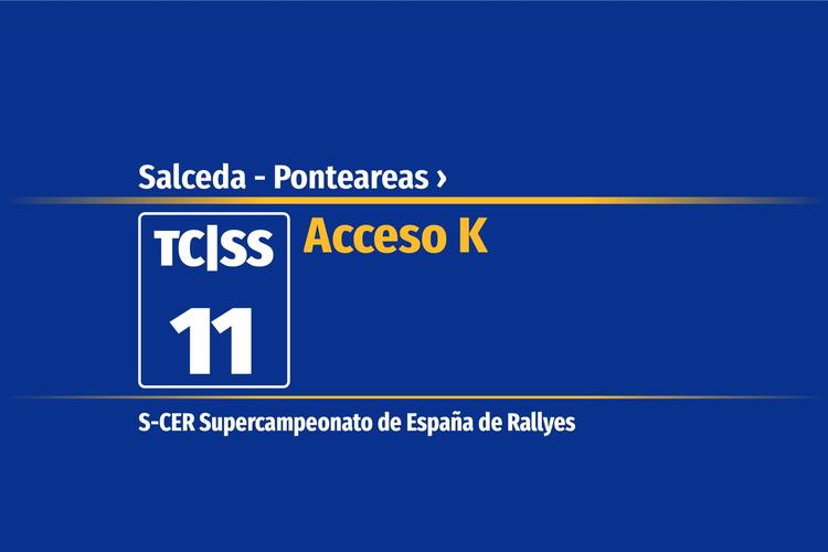 Tramo 11 &nbsp;›&nbsp; Salceda - Ponteareas | Acceso K