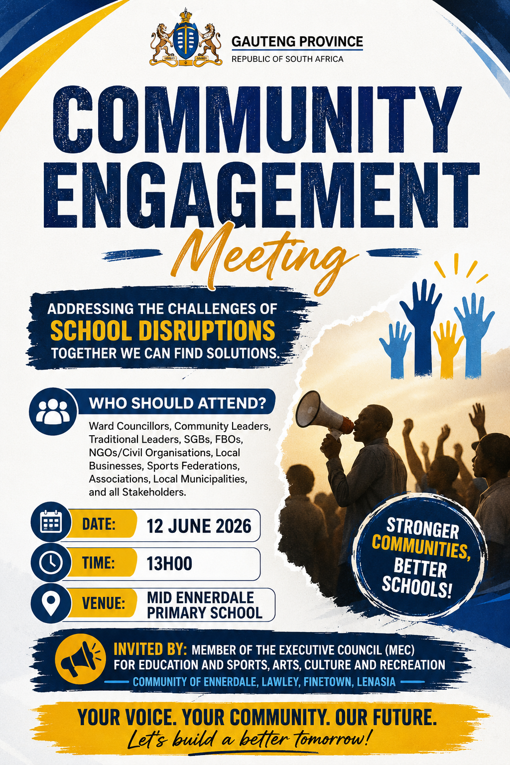 Community Engagement Meeting!