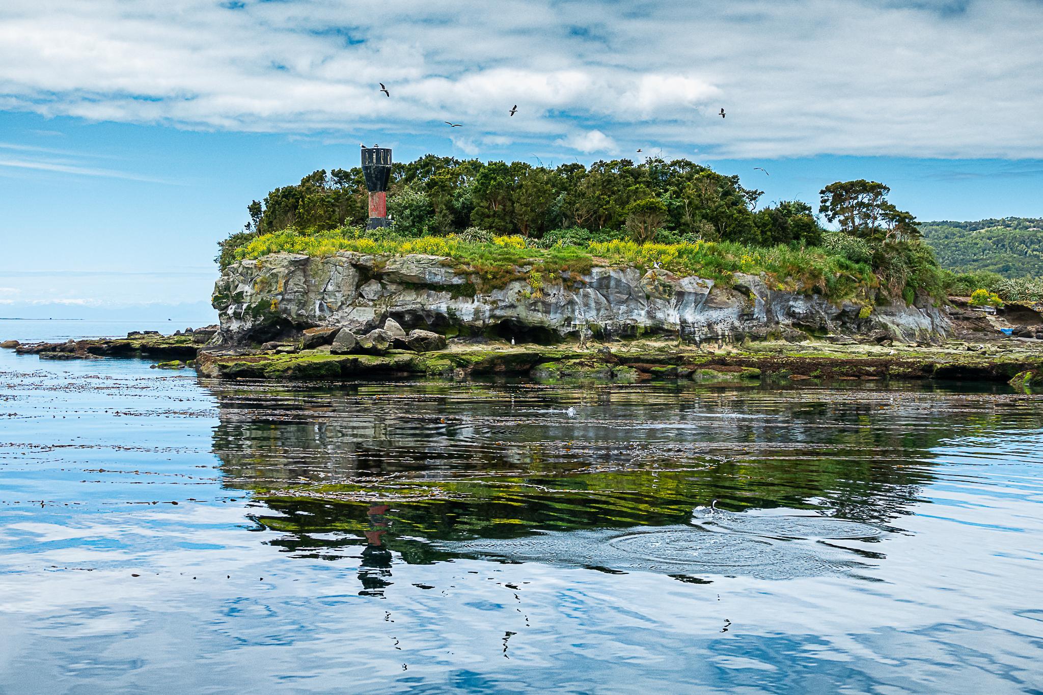 Mirador Isla Conejos en Queilen, Chiloé, Sur de Chile