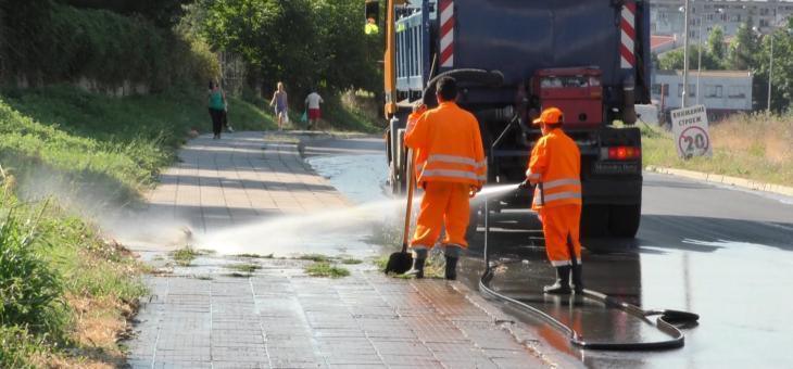 Предварителен график за миене на улиците в Стара Загора на 15 април, сряда