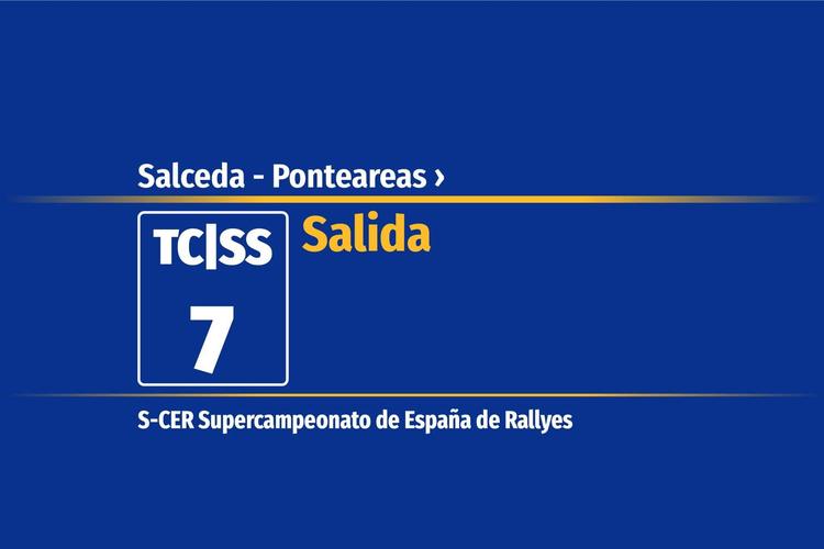 Tramo 7 &nbsp;›&nbsp; Salceda - Ponteareas | Salida